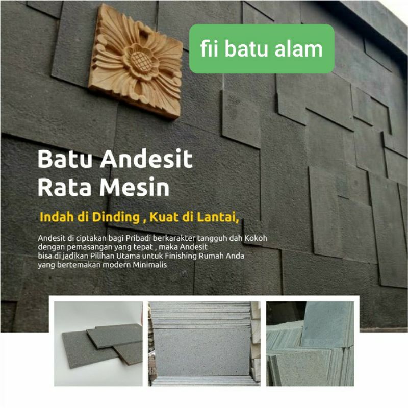 Jual Batu Alam Andesit Bakar Harga Pabrik Shopee Indonesia