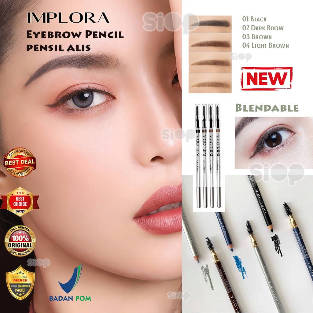 Jual Implora Pensil Alis Eyebrow Pencil Shopee Indonesia