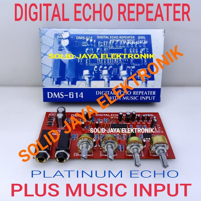 Jual Kit Digital Echo Repeater Plus Music Input Dms Dms Dms