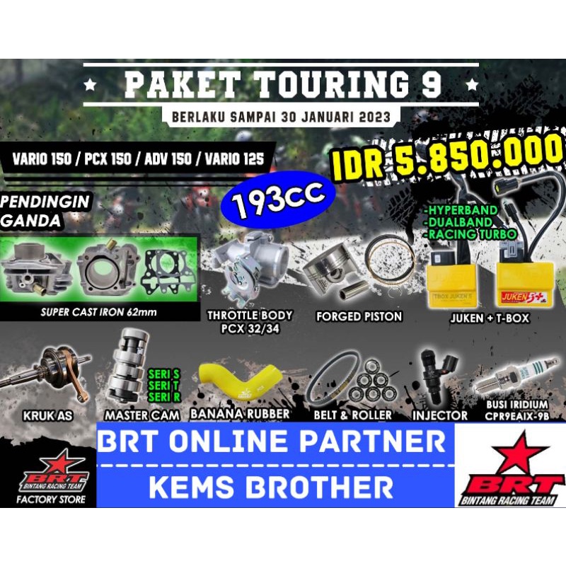 Jual Paket Vario Vario Pcx Adv Brt Cc Blok Casting