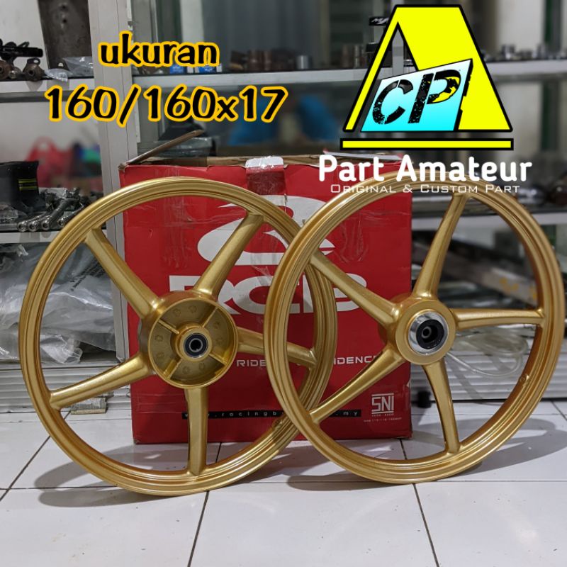 Jual Velg Rcb Sp Mx King X Gold Original Shopee Indonesia