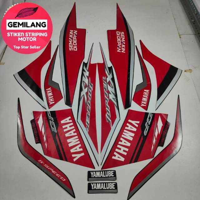 Jual Striping Decal Polet Sticker Yamaha Jupiter Mx New 2014 Gp Series