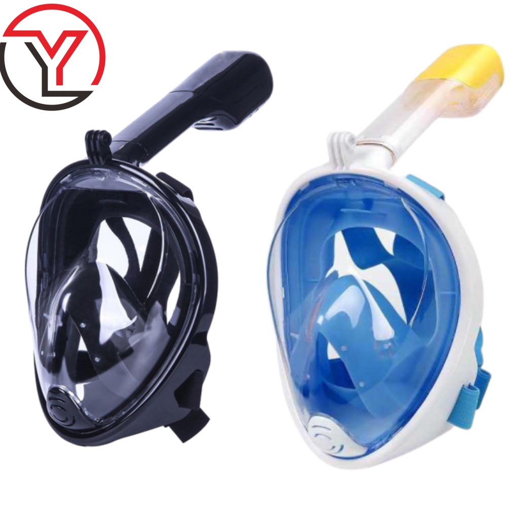 Jual Snorkel Alat Snorkling Kacamata Selam Full Face Snorkling Mask