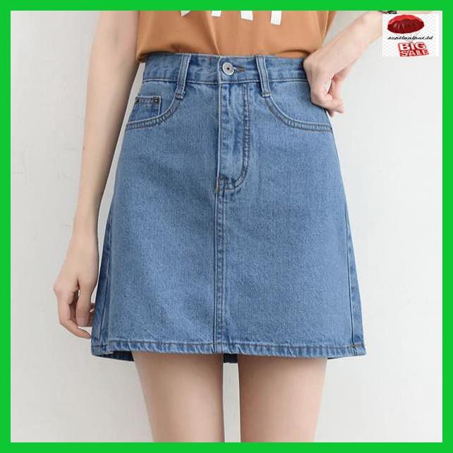 Jual Rokdenim Momoland Denim Skirt Rok Jeans Rok Mini Rok