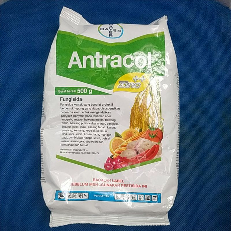 Jual Fungisida ANTRACOL 70 WP 500 Gr Obat Jamur Tanaman Shopee