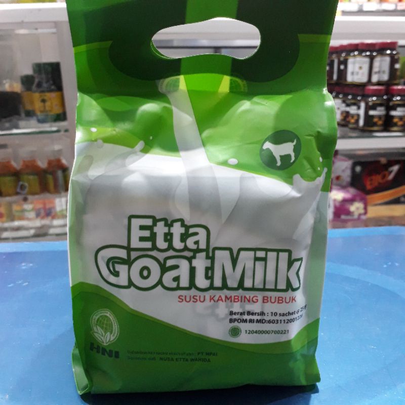 Jual Susu Kambing Ettawa Susu Etagot Original Isi 10 Sachet Pernapasan