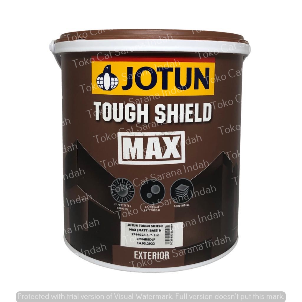 Jual JOTUN TOUGH SHIELD MAX WHITE 3 5LT 5KG CAT TEMBOK LUAR CAT