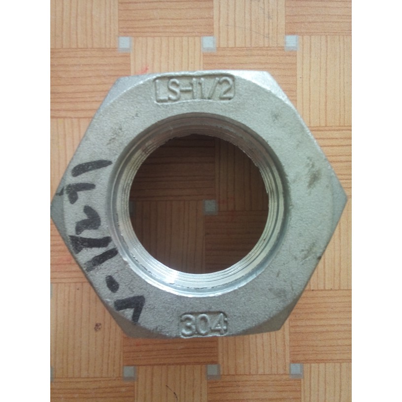 Jual Verlop Ring 1 1 2 X 1 1 4 SS 304 Class 150 Hex Bushing Vlok