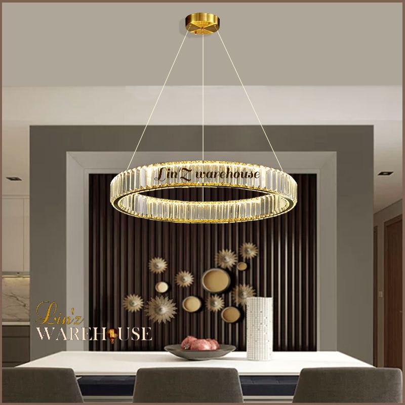 Jual Lampu Gantung Modern Luxury Single Crystal Led Cm Pendant Light