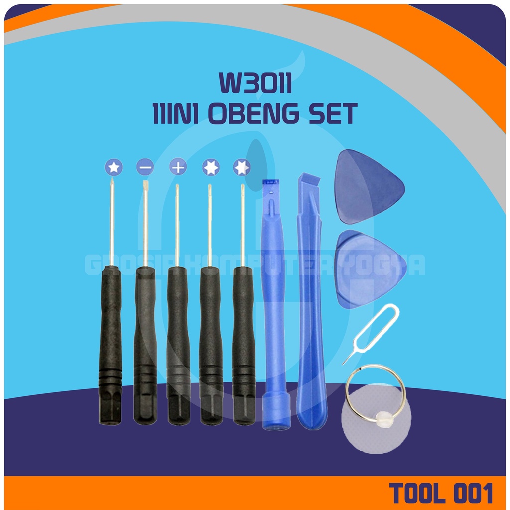 Jual W In Obeng Set Screwdriver Reparasi Smartphone Handphone