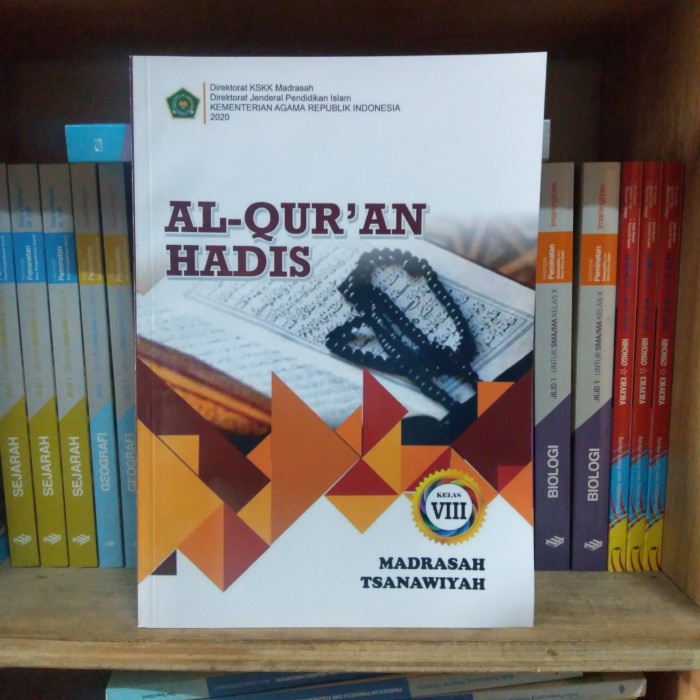 Jual Buku Al Quran Hadis Mts Kelas Kemenag Original Book Shopee