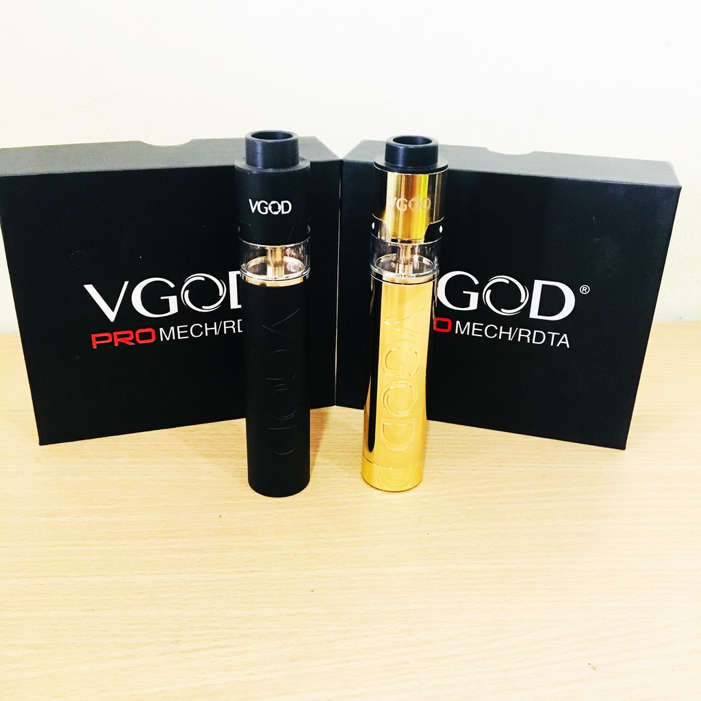 Jual Vgod Pro Mech Rdta Vape Vaporizer Rokok Elektrik Shopee Indonesia