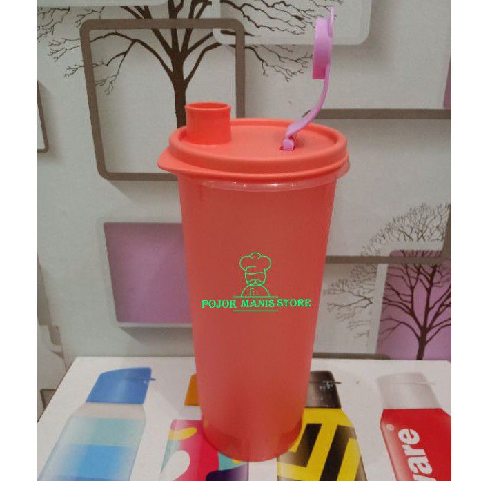 Jual Botol Minum Slimline Tupperware 1 Liter Peach Shopee Indonesia