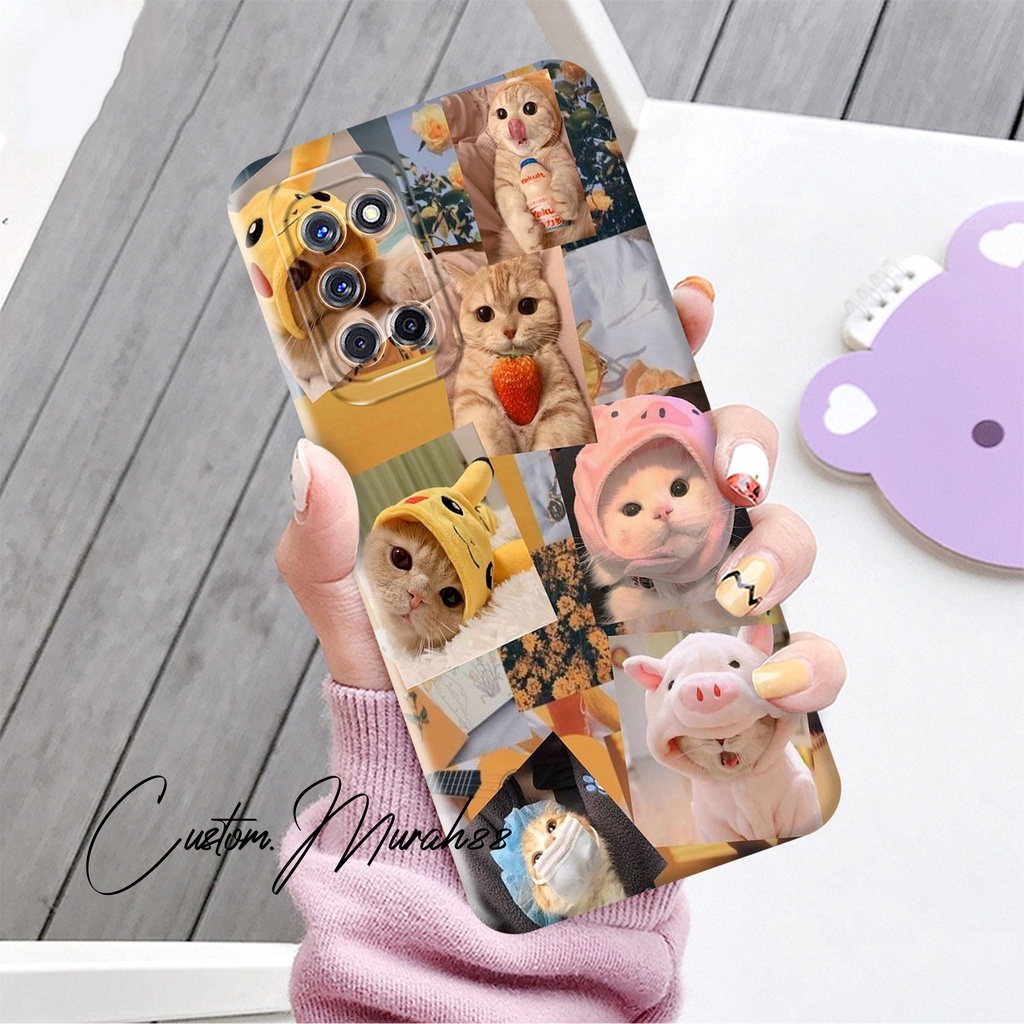 Jual Murah Case Untuk Oppo A92 Fashion Kucing Cute Case Hardcase