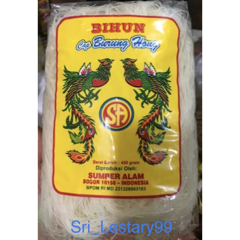 Jual BIHUN CAP BURUNG HONG 450g Shopee Indonesia