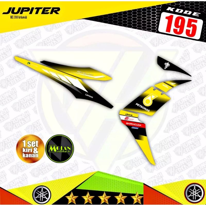 Jual Decal Sticker Striping Variasi Yamaha Jupiter Mx Lama