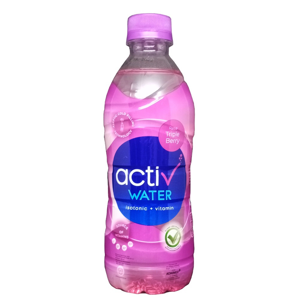 Jual Activ Water Triple Berry 380ml Shopee Indonesia