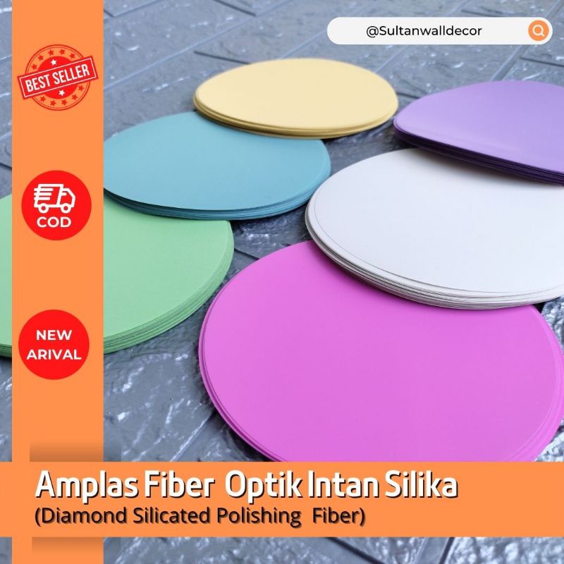 Jual Amplas Fiber Optik Intan Silika Diamond Silicated Polishing Fiber