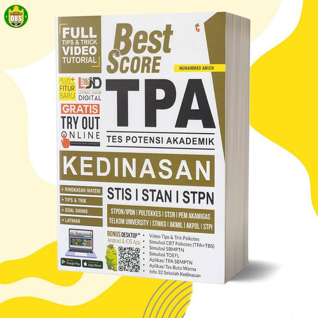 Jual Buku Psikotes Buku Tpa Kedinasan Buku Psikotes Best Score Tpa