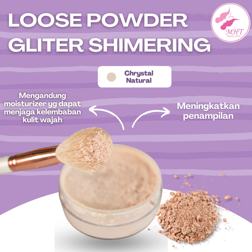 Jual Bedak Tabur Gliter Shimmering RESEP Shopee Indonesia