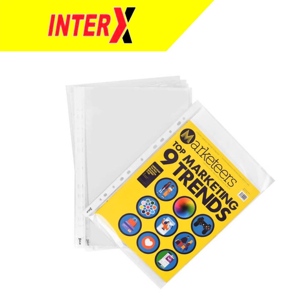 Jual Interx Sheet Protector Ordner F Micron Spx F Pak Isi