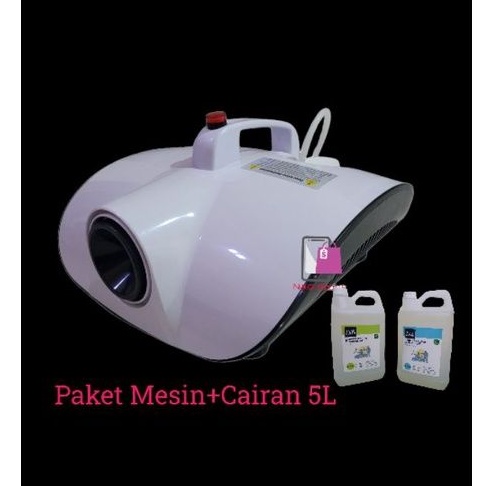 Jual Promo Bundling Mesin Foging Cairan Foging Disinfektan Liter