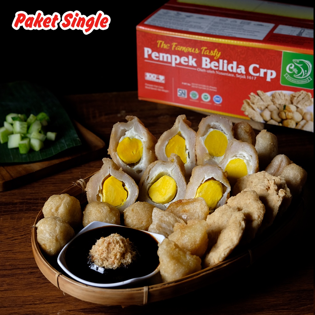 Jual Pempek Asli Palembang Pempek Crp Paket Single A Isi Pcs