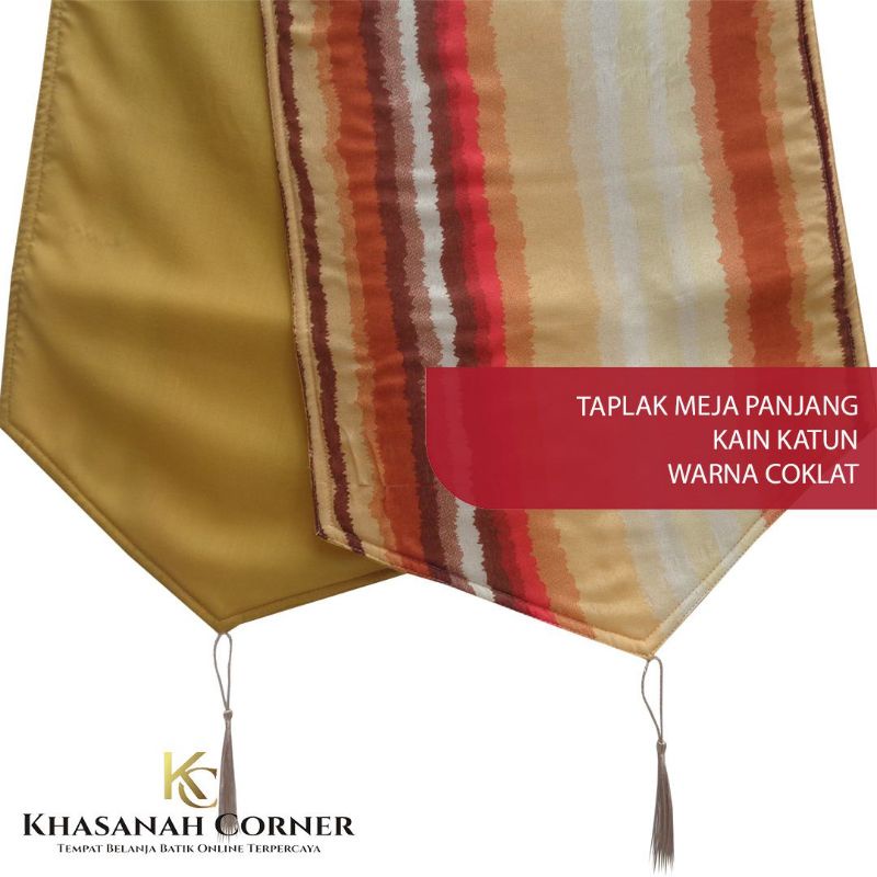 Jual Taplak Meja Panjang X Cm Runner Table Cover Persegi Kain