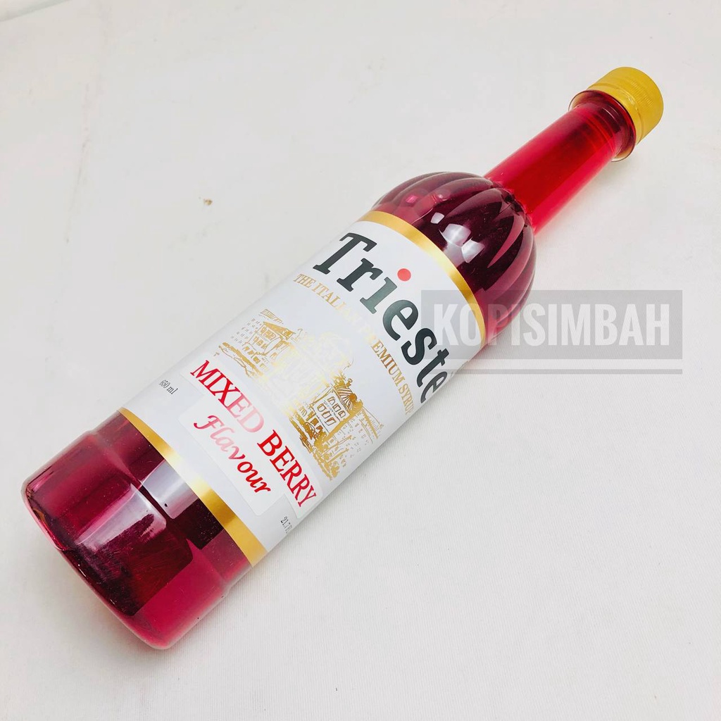 Jual Syrup Trieste All Varian Ml Italian Premium Flavoured Sirup