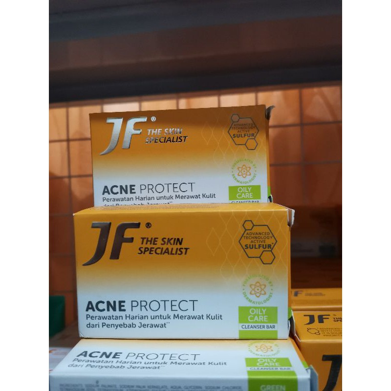 Jual Jf Sulfur Acne Protect Oily Care Gr Shopee Indonesia