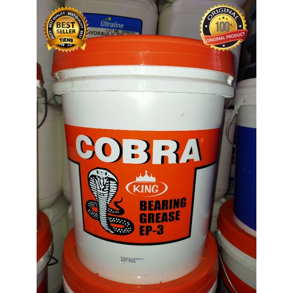 Jual Cobra King Bearing Grease Ep Kg Gemuk Pelumas Minyak Gemuk