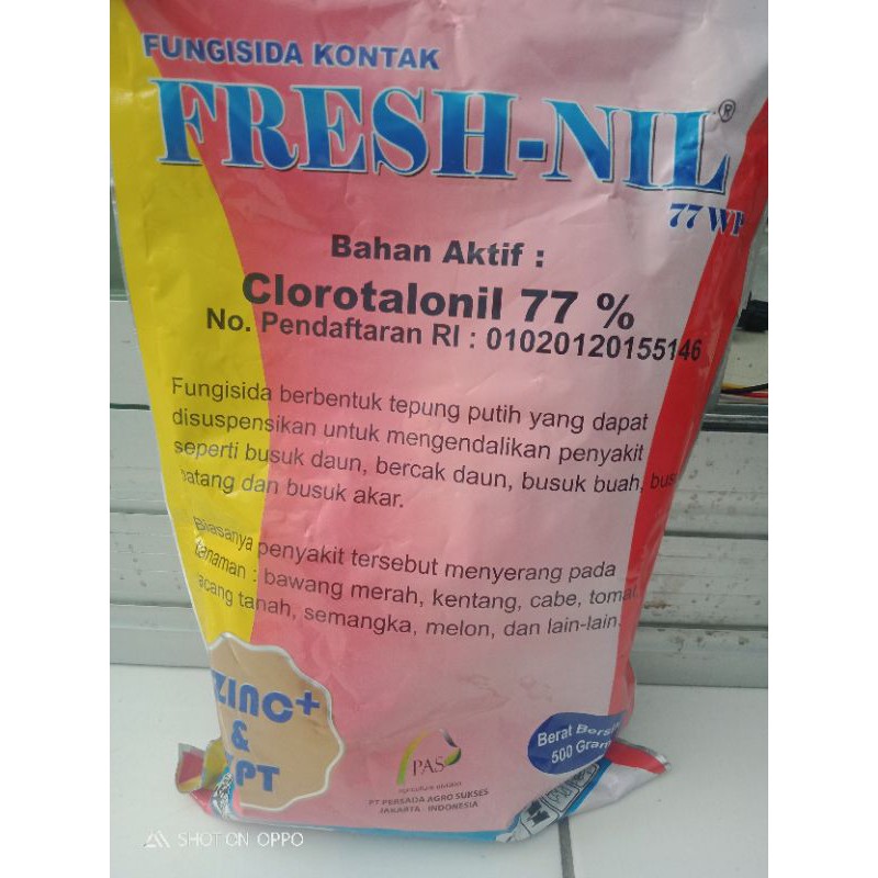 Jual Fresh Nil Fungisida Kontak B A Clorotalonil Shopee Indonesia