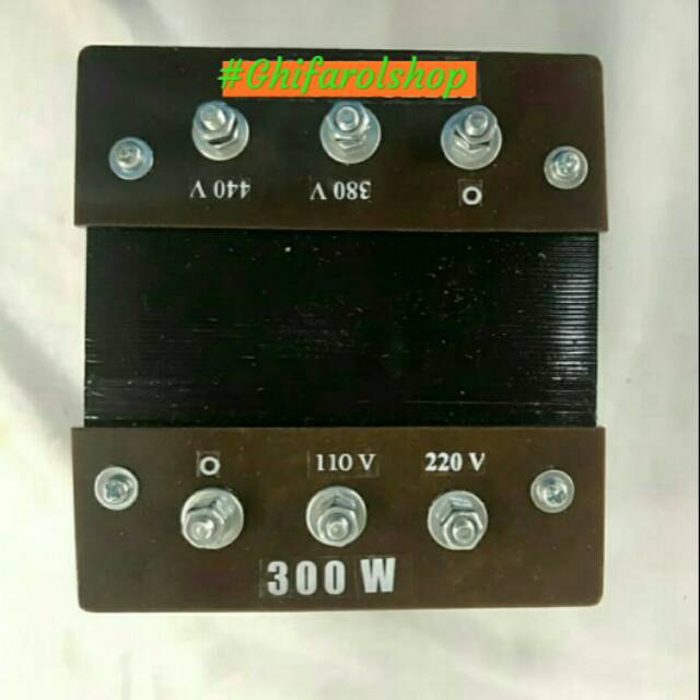 Jual ISOLASI Travo Step Up Down 300 Watt 380 440 220 110 Shopee