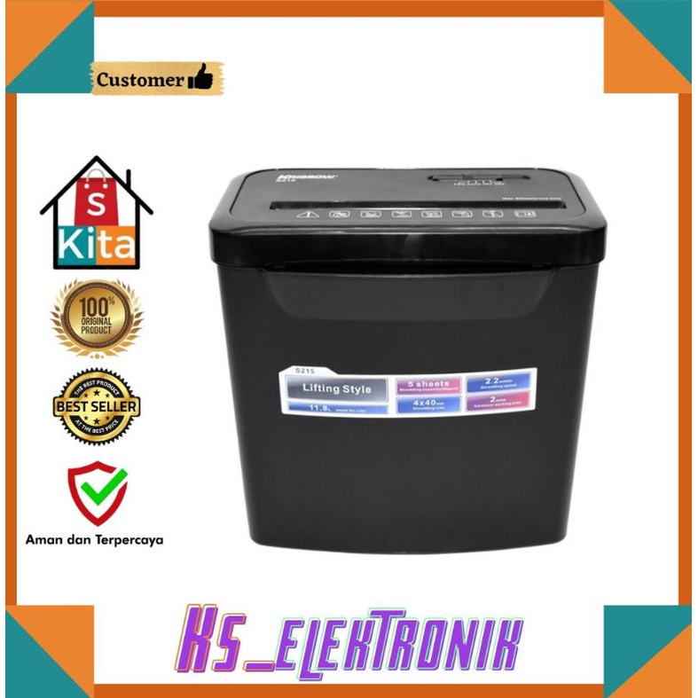 Jual Mesin Penghancur Kertas Krisbow Liter Terbaik Paper Shredder