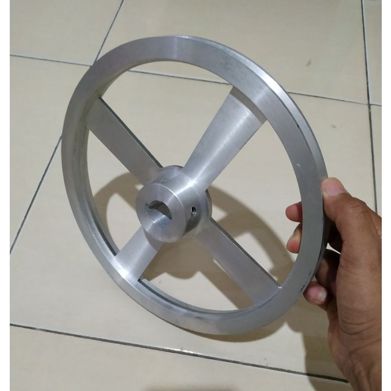 Jual Pulley Pully 10 Inch As 17 18 19 20 22 24 25 28 Mm Jalur A1