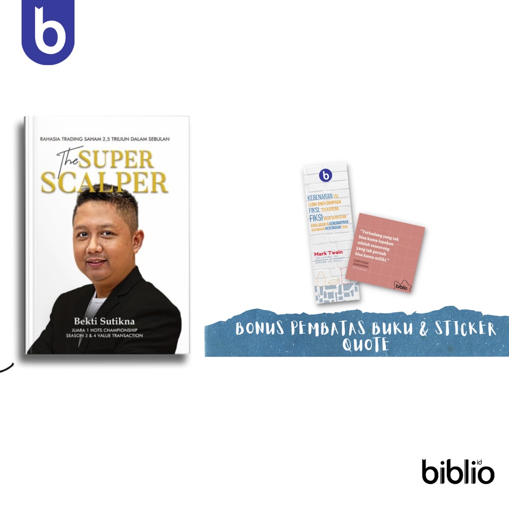 Jual Buku The Super Scalper Bekti Sutikna Original Shopee Indonesia