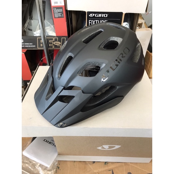 Jual Helm Giro Fixture UA Matte Black Helm Helmet Sepeda Gunung Mtb