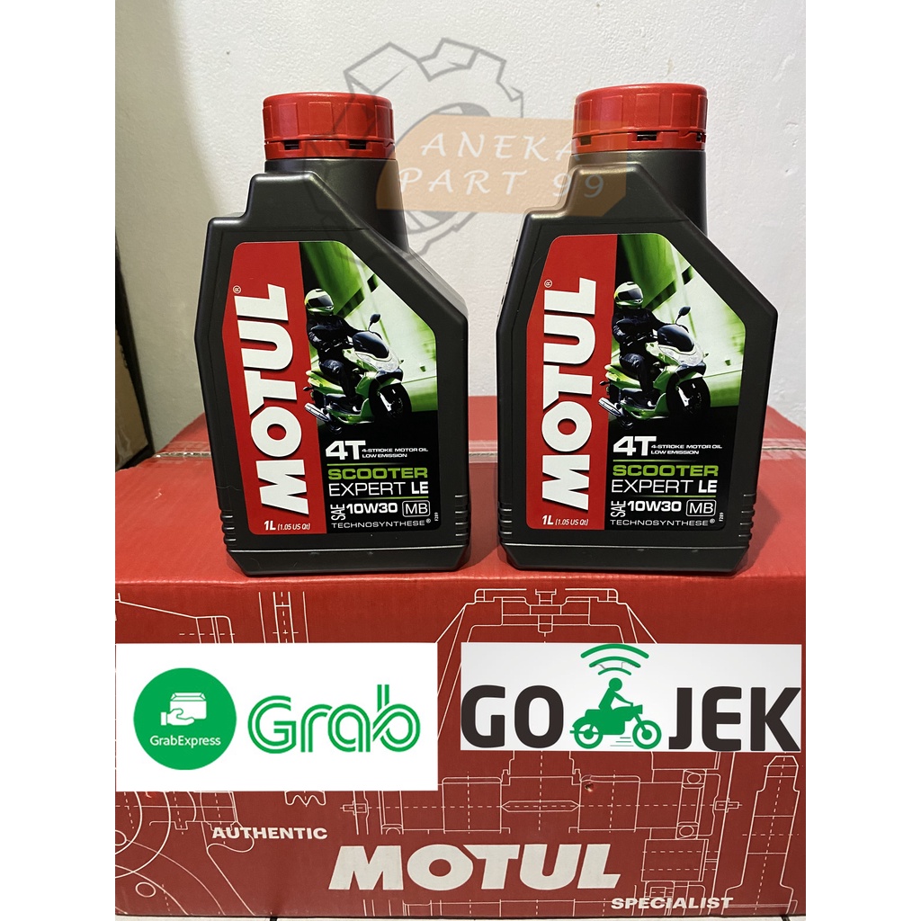 Jual Oli Motul Scooter Expert Le W Liter Oli Motor T Shopee