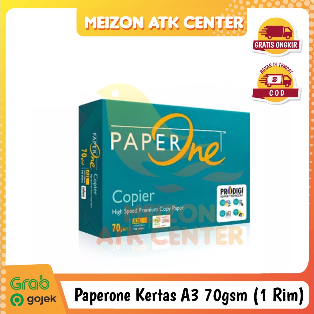 Jual Paperone Kertas Hvs A Gsm Kertas Fotocopy A Rim Shopee