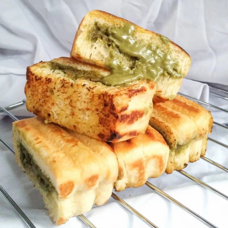 Jual Roti Bakar Angga Green Tea Shopee Indonesia