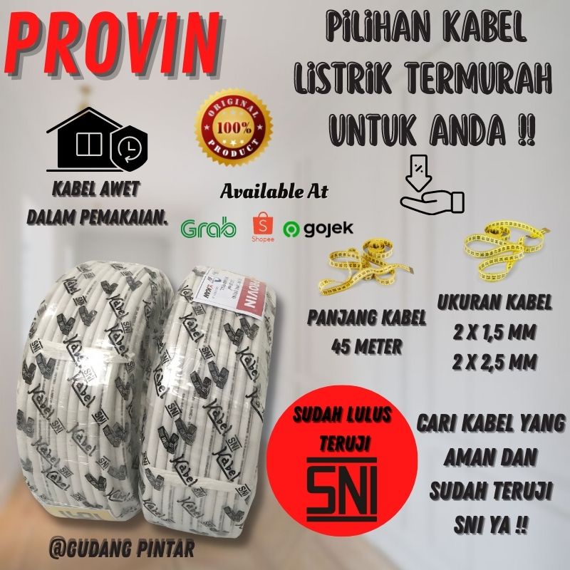 Jual Kabel Listrik Kawat Tembaga Polos Provin Instalasi Nym X