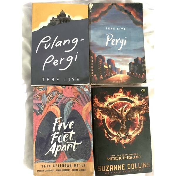 Jual Preloved Novel Bekas Pulang Pergi Tere Liye The Hunger Games