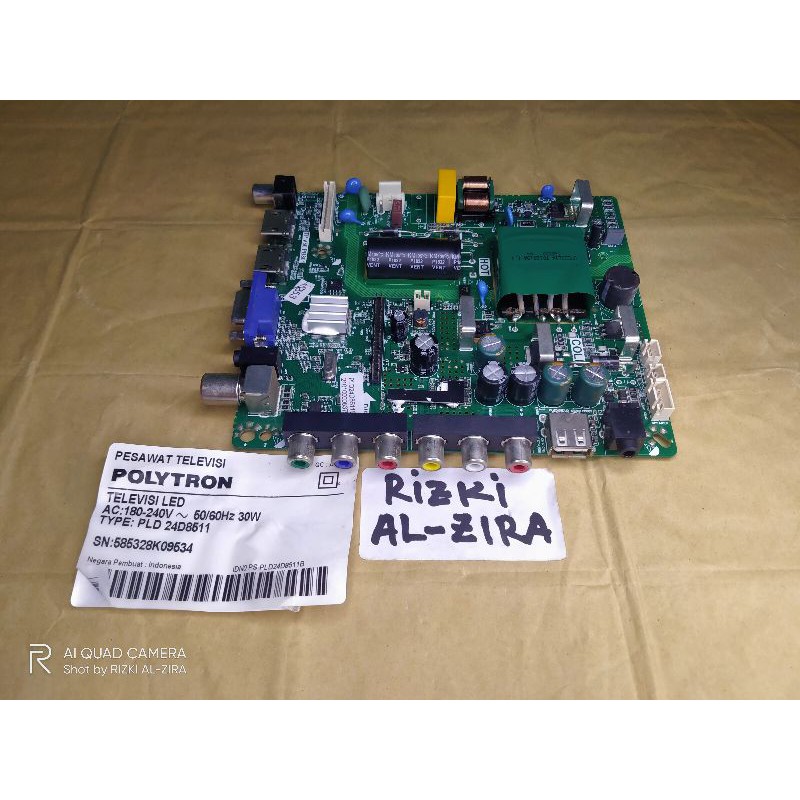 Jual Mainboard MB Tv Original Polytron PLD 24D8511 24T8511 Pilih Model