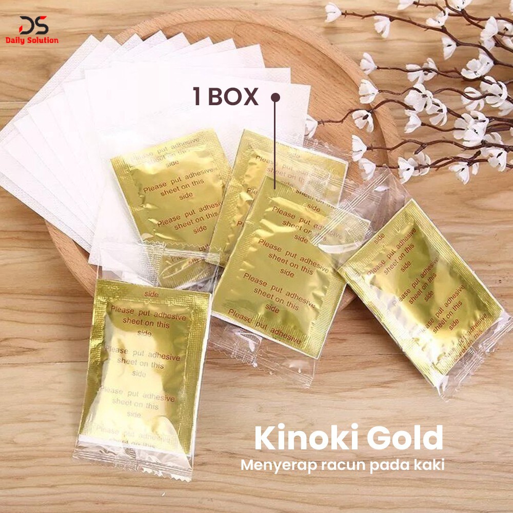 Jual Koyo Kinoki Gold Detox Kaki Box Penyerap Racun Original Shopee