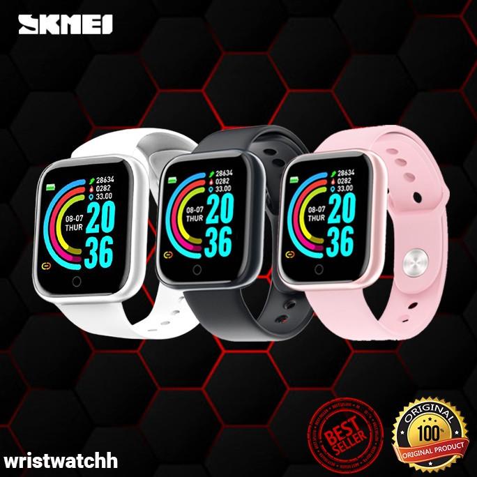 Jual Jam Tangan Smartwatch Wanita Pria Skmei Y68 Anti Air Original