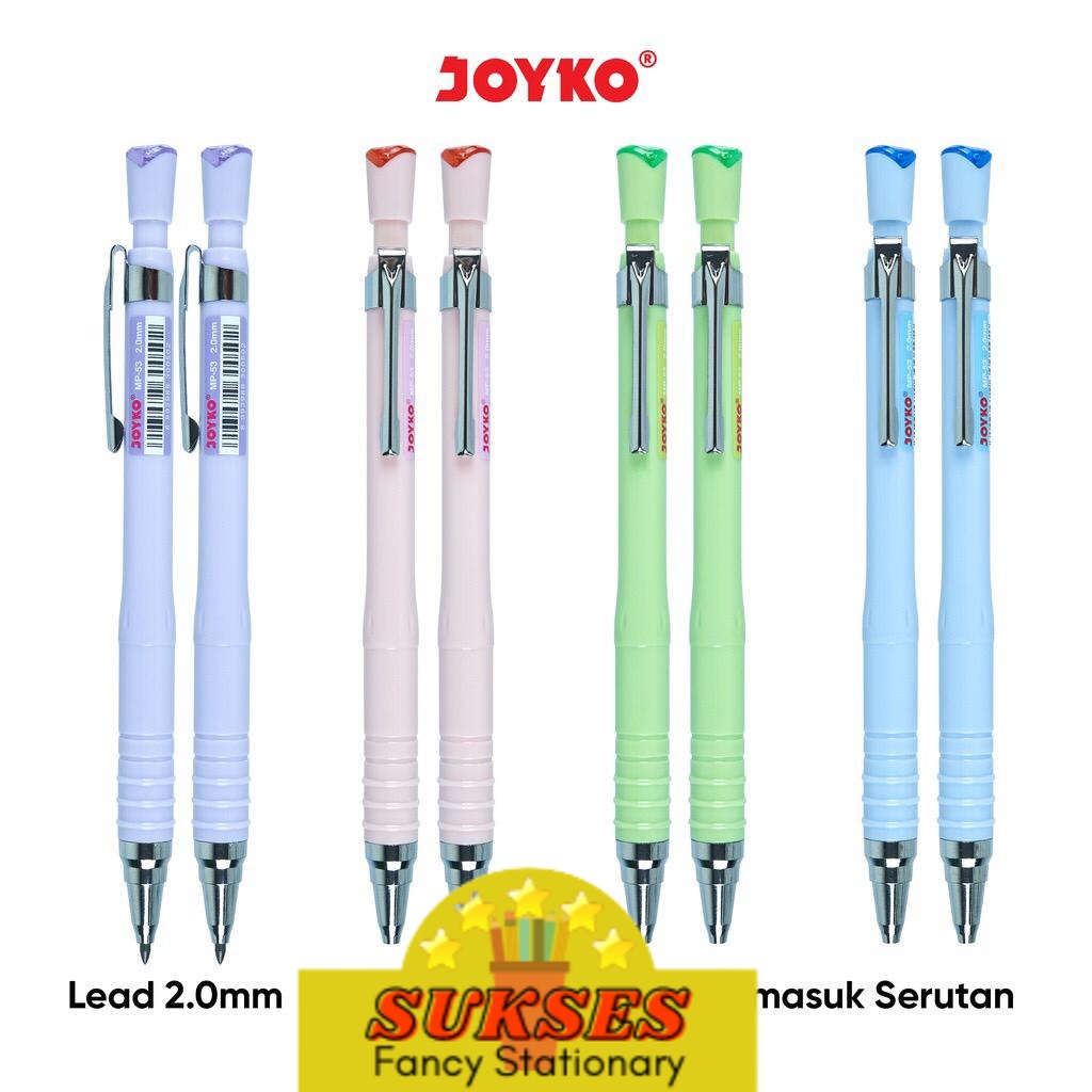 Jual Mechanical Pencil Pensil Mekanik Joyko Mp 53 2 0 Mm Shopee Indonesia