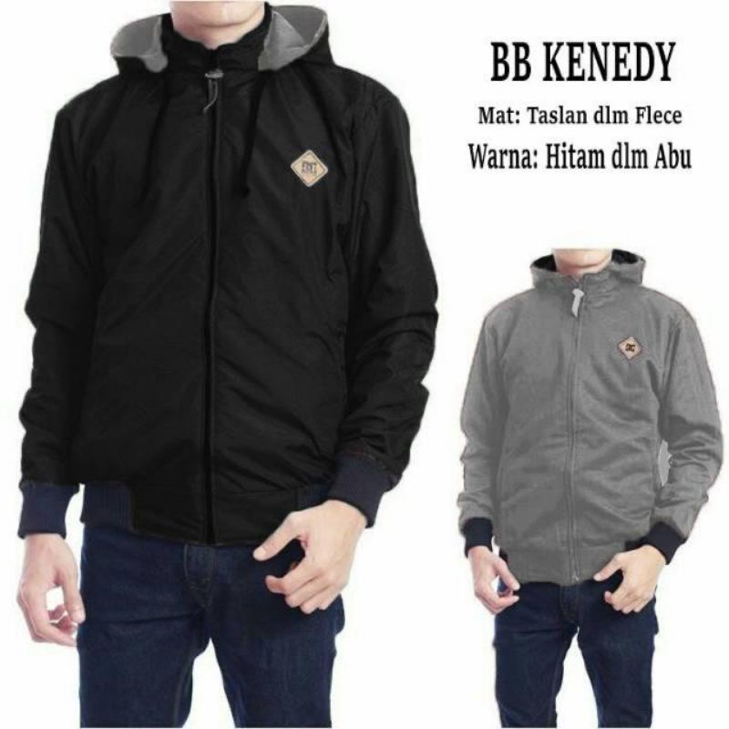 Jual Jaket Dc Bolak Balik In Tebal Pria Wanita Unisex Shopee