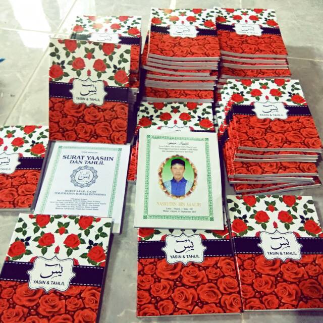 Jual Buku Yasin Dan Tahlil Softcover Halaman Hvs Tambah Sisipan