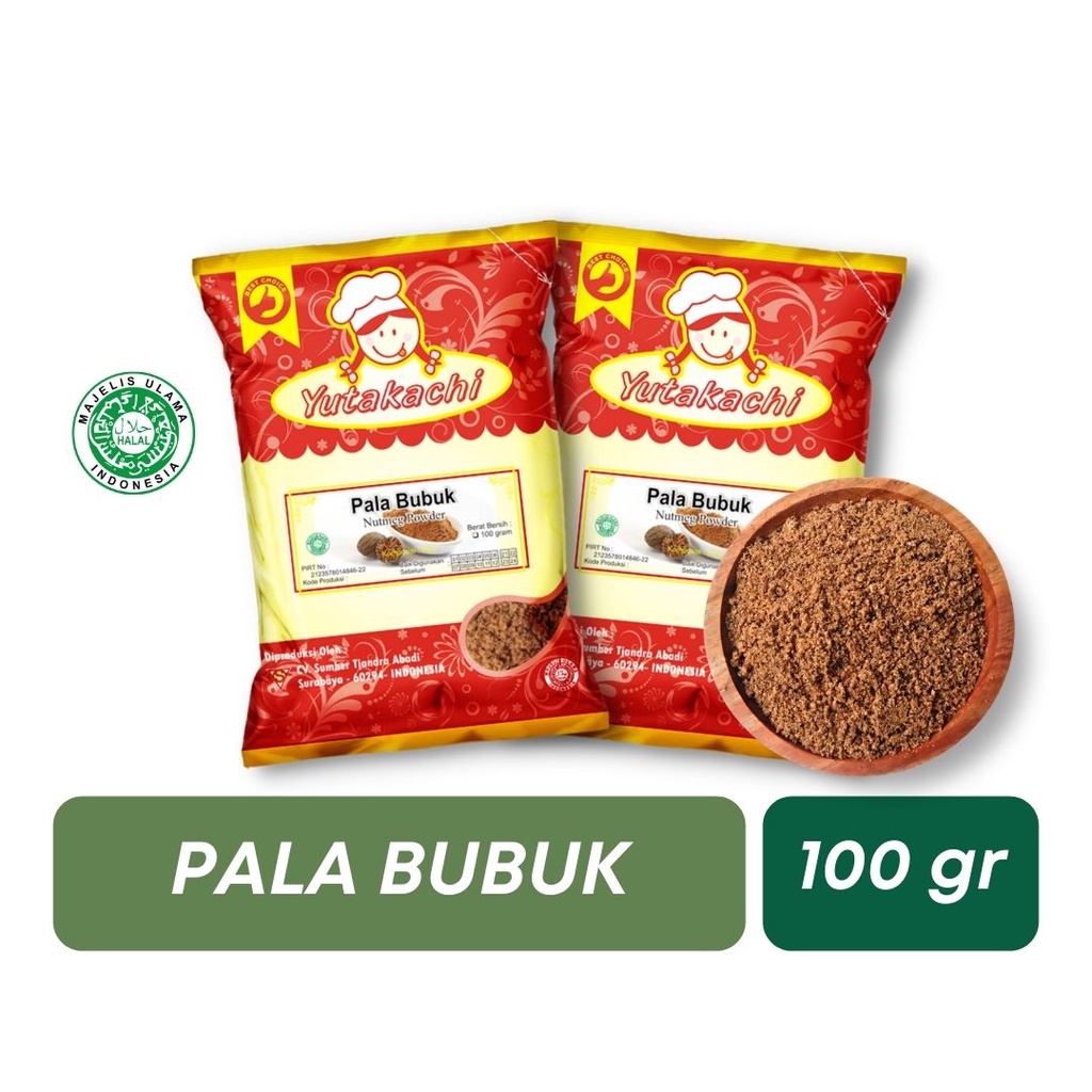 Jual Pala Bubuk Gram Bumbu Rempah Murni Pusat Bumbu Shopee