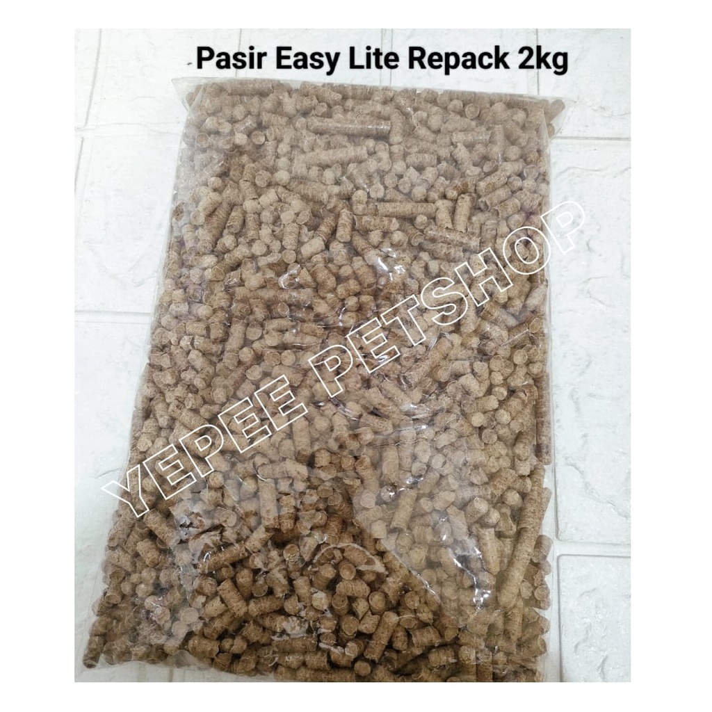 Jual Easy Lite Wood Pellet Pelet Kayu Cat Litter Pengganti Pasir